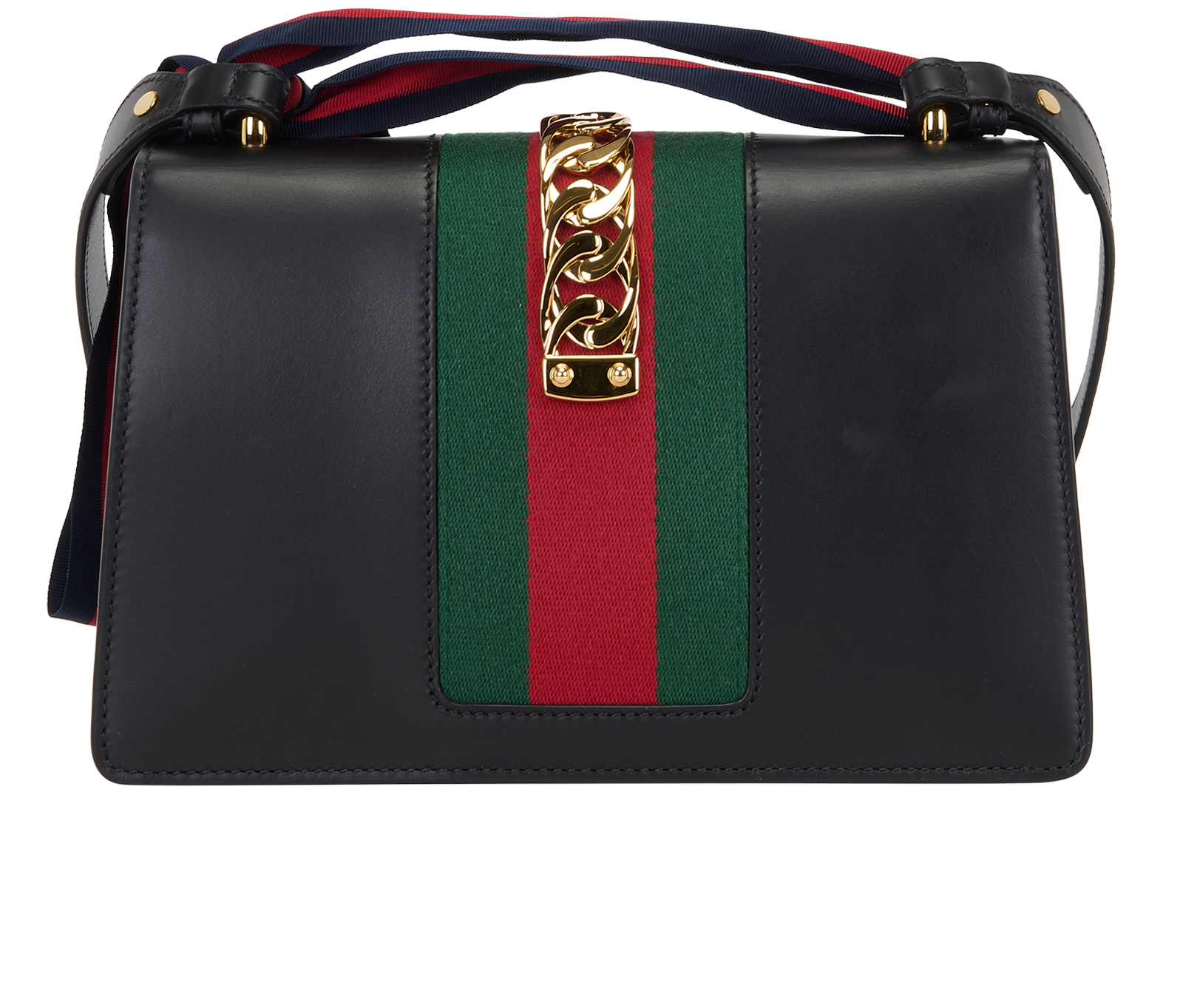 Sylvie, &pound;550, Handbags, Black, Leather, Back view